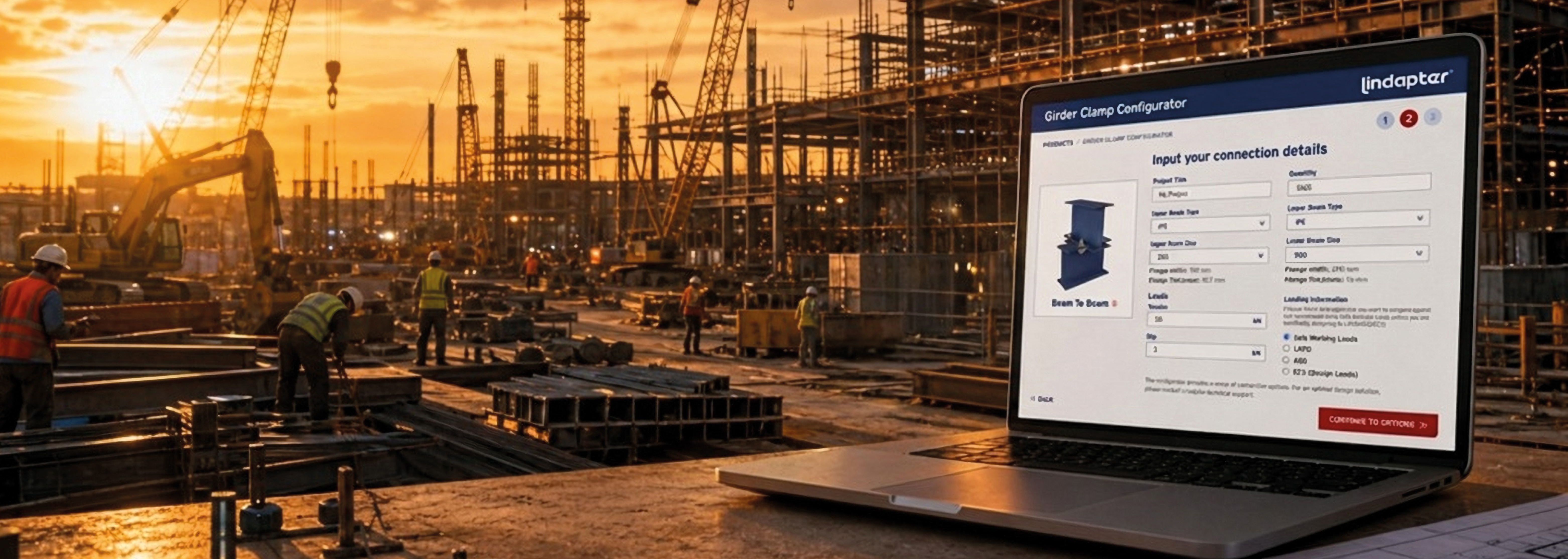 Updated Girder Clamp Configurator:  Delivering Faster Decisions, Clearer Capacity Checks & Greater Flexibility