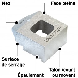 image of lindapter type br rail clamp annotated french