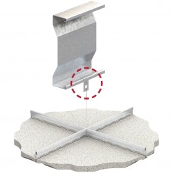 image of lindapter type hcw31 purlin clip application