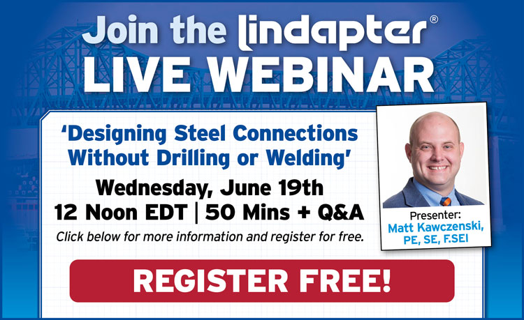 Home - Innovative Steel Connections | Lindapter